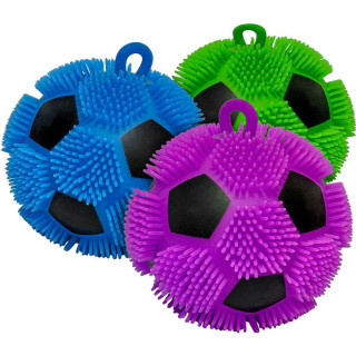 Střapatý fotbalový míč se světlem Glumi