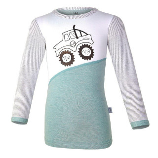 Tričko smyk STAVITEL DR Outlast® Lišejník melír-auto