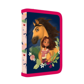 Penál 1 patrový 2 chlopně, prázdný Spirit Riding Free