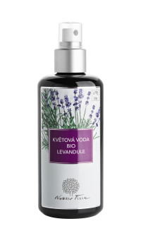 Květová voda BIO Levandule 200 ml - fialové sklo Nobilis Tilia