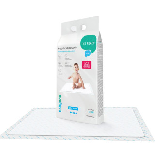 Podložky přebalovací jednorázové 60 x 90 cm 10 ks + 2 zdarma Babyono