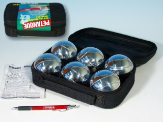 Petanque koule ocel sada 6 koulí