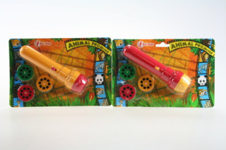 Projektor na baterie - promítání zvířátek