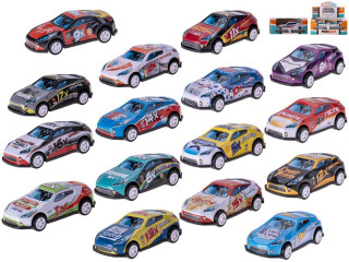 Auto závodní 6,5 cm kov zpětný chod