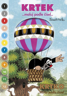 Maluj podle čísel A5 Krtek 2
