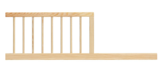 Válendová bočnice k postýlce 120 cm- ECO - přírodní