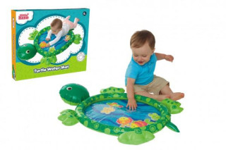 Zábavná vodní podložka želva nafukovací 84x61 cm s doplňky