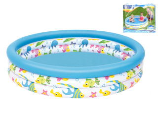 Bazén nafukovací 3 komory 122x25cm 167L