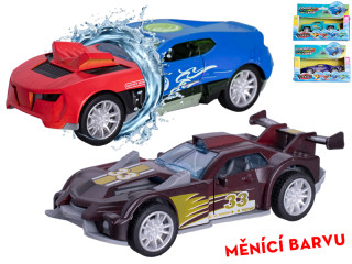 Auto 12 cm kov na setrvačník měnící barvu