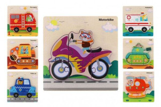 Vkládačka dřevěná dopravní prostředky