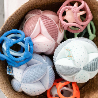 Hračka míč edukační 4 aktivity Lapidou