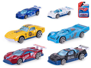 Auto závodní 8 cm kov volný chod