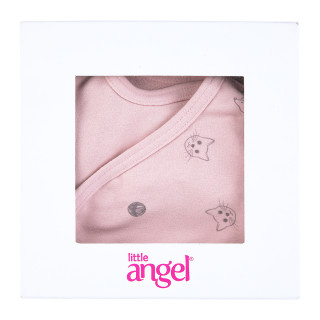 Sada body smyk zavinovací DR Outlast® Sv. starorůžová Little Angel 