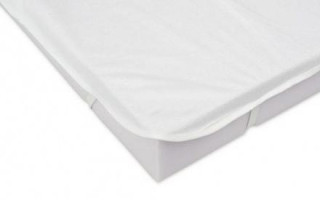 Chránič matrace do postýlky 120 x 60 cm bílý