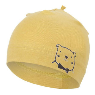 Čepice tenká obrázek Outlast® - oliva/medvěd