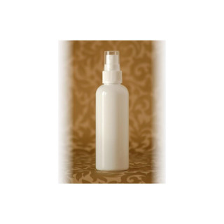 Plastová lahvička se sprejem, bílá 100 ml