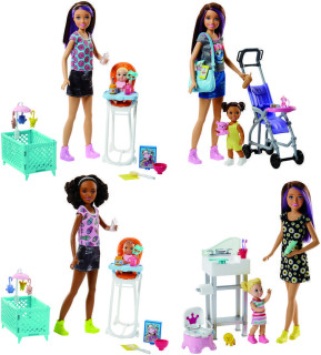 Barbie chůva herní set