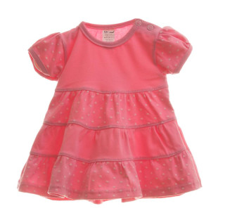 Šaty kojenecké s volánkem srdíčka MKcool