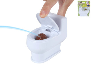 POO toaleta stříkající vodu