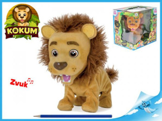 Lvíček Kokum 26 cm - Reaguje na 19 českých povelů