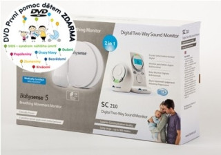 HISENSE Monitor dechu Babysense Bundle + chůvička Babysense SC-210