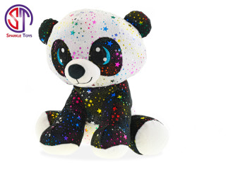 Panda plyšová 35 cm sedící Star Sparkle 0 m+
