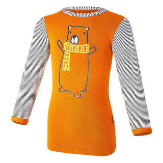 Tričko smyk obrázek DR Outlast® Medová-medvěd/pruh