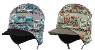 Funkční zavazovací čepice s kšiltem Vláček Picowinter RDX