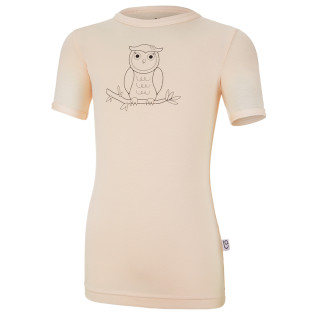 Tričko tenké KR obrázek Outlast® UV 50+ sv. meruňková 