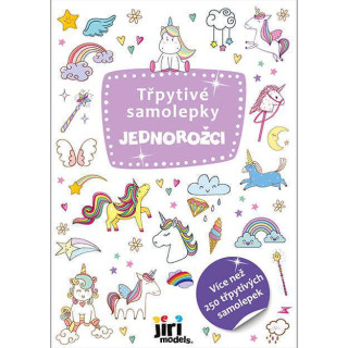 Třpytivé samolepky Jednorožci