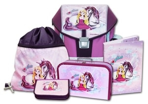 Školní aktovkový set ERGO ONE Pegas 5-dílný Emipo