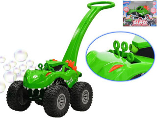 Auto dinosaurus monster truck 30 cm s bublifukovačem zelený