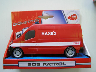 Auto SOS 14 cm, česká verze Dickie HASIČI