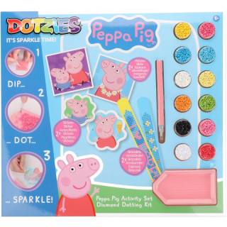 Velká sada diamantové tvoření Peppa Pig Dotzies
