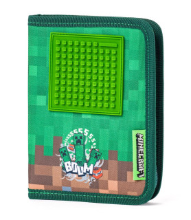 Školní penál jednopatrový PIXIE CREW & MINECRAFT