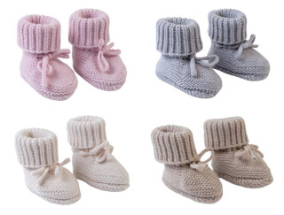 Slipper Folklore Merino Wool Lodger 0 - 6 měsíců