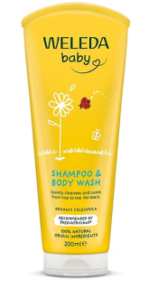 Měsíčkový dětský šampón 200 ml Weleda