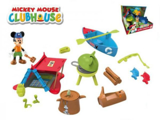 Mickey Mouse sada na piknik s kloubovou figurkou 8cm a doplňky 