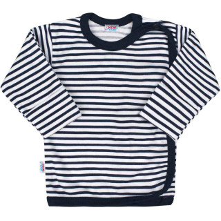 Kojenecká košilka New Baby Classic II s modrými pruhy