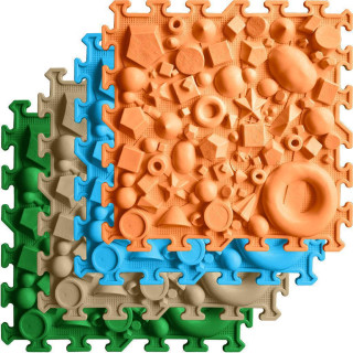 Masážní ortopedická podložka Geometrie měkká