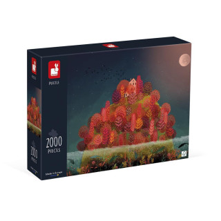 Art puzzle Podzim na ostrově 2000 ks Janod