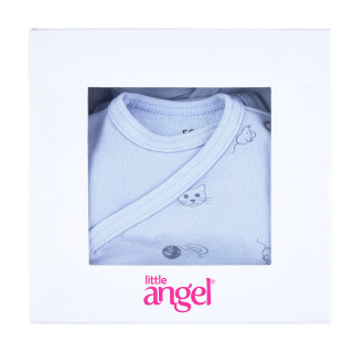 Sada body smyk zavinovací DR Outlast® Sv. modrá Little Angel