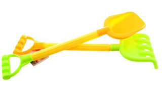 Lopata + hrábě velké