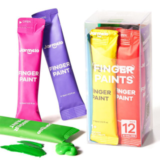 Prstové barvy na cesty 12 ks Jarmelo