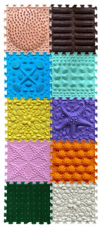 Masážní ortopedické podložky set 10 ks - Ranní zázrak