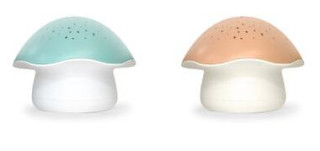 Projektor noční oblohy s bílým šumem a senzorem pláče Star Mushroom Pabobo