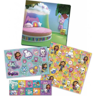Gabby/Gabby's Dollhouse dárkový box se samolepkam
