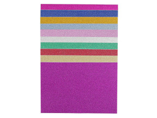 Samolepicí třpytivá fólie 10x15 cm