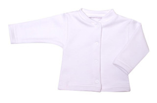 Dětský teplákový kabátek s kožíškem MKCool Bílý