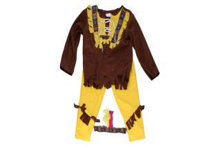 Set karneval - indián Vel. M 110 - 120 cm